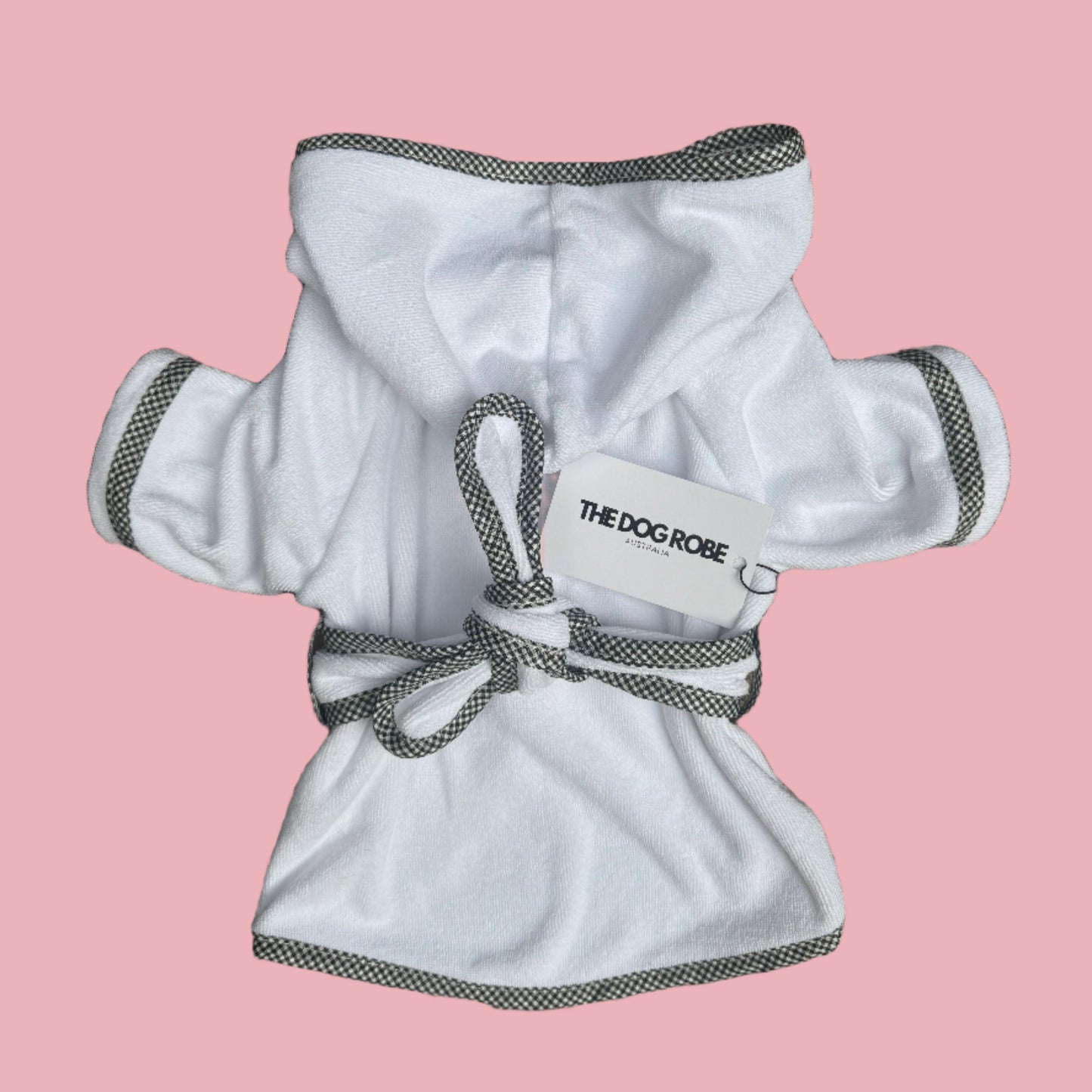 flat lay of The Dog Robe